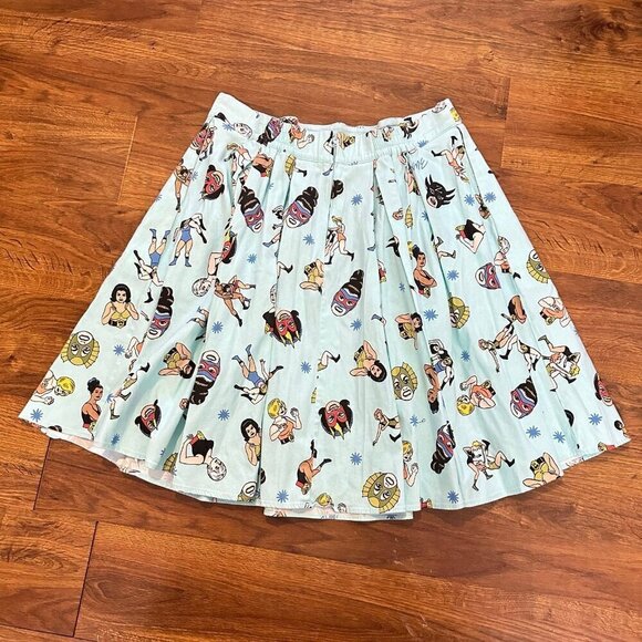 Laura Byrnes Little Jun Skirt in Lady Wrestlers 2X - Picture 5 of 8